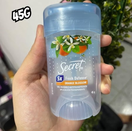 Secret Gel Invisible Desodorante Orange Blossom 45 G(A embalagem pode variar)
