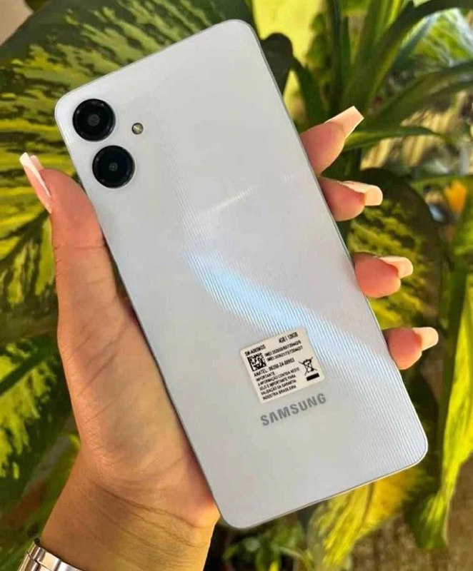 Samsung Galaxy A06 5G 128GB 4GB RAM 6.7" Câm. Dupla 50MP Bateria 5000mAh - Preto ou Cinza