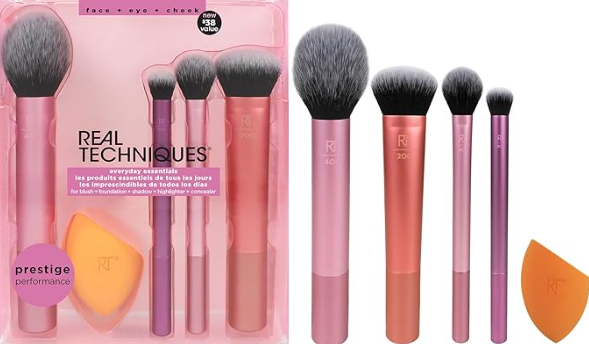 Conjunto de pincéis de maquiagem Real Techniques