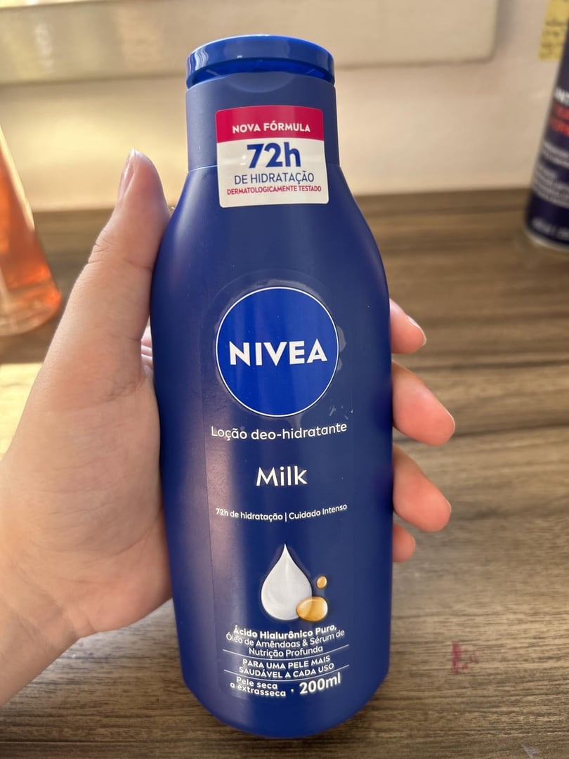 NIVEA Loção Deo-Hidratante Milk 200ml