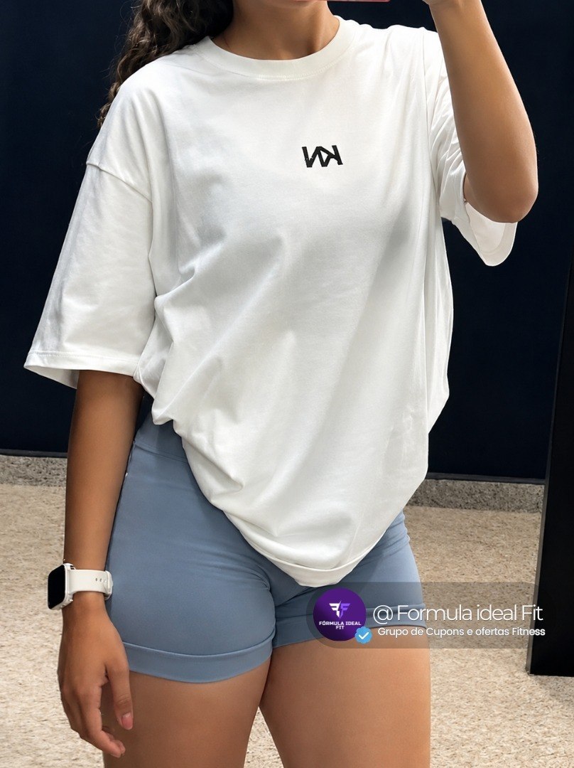 Camisetão Oversized Feminino Treino