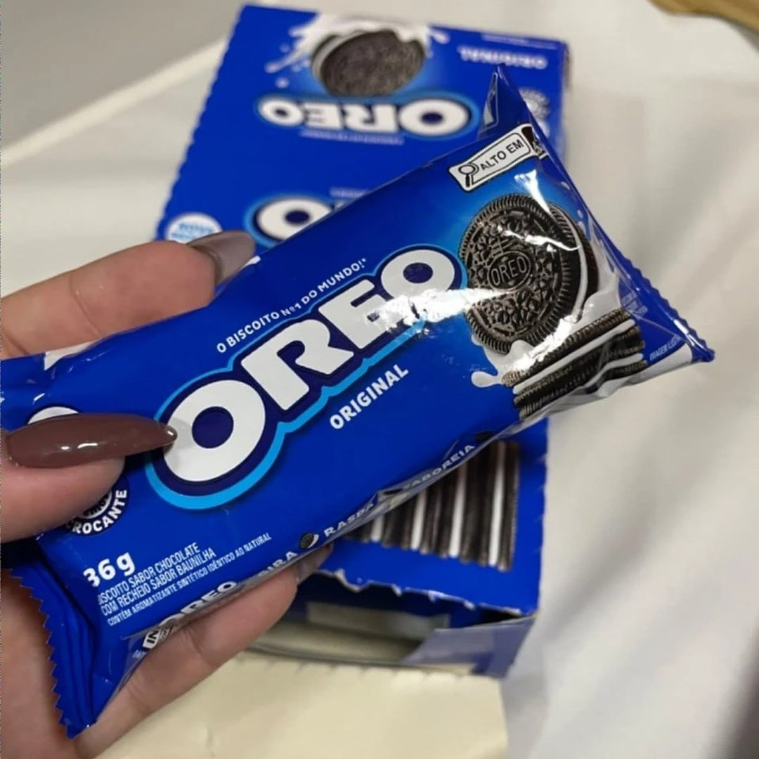 Biscoito Recheado Oreo Original - Display com 8 unidades de 36g