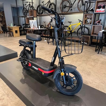 Bicicleta Elétrica Yoo Mobility Y-200 350w Farol Led Scooter