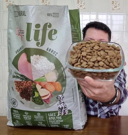 Ração Quatree Life Cães Adultos Raças Médias e Grandes Frango e Arroz  15kg