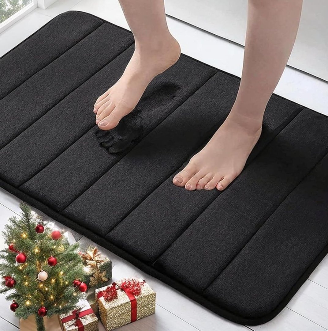 Buganda Memory Foam Bath Mat, 30" x 20"