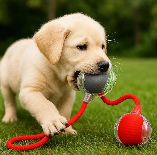 Bola Elétrica Interativa Brinquedo Inteligente Gato Cachorro