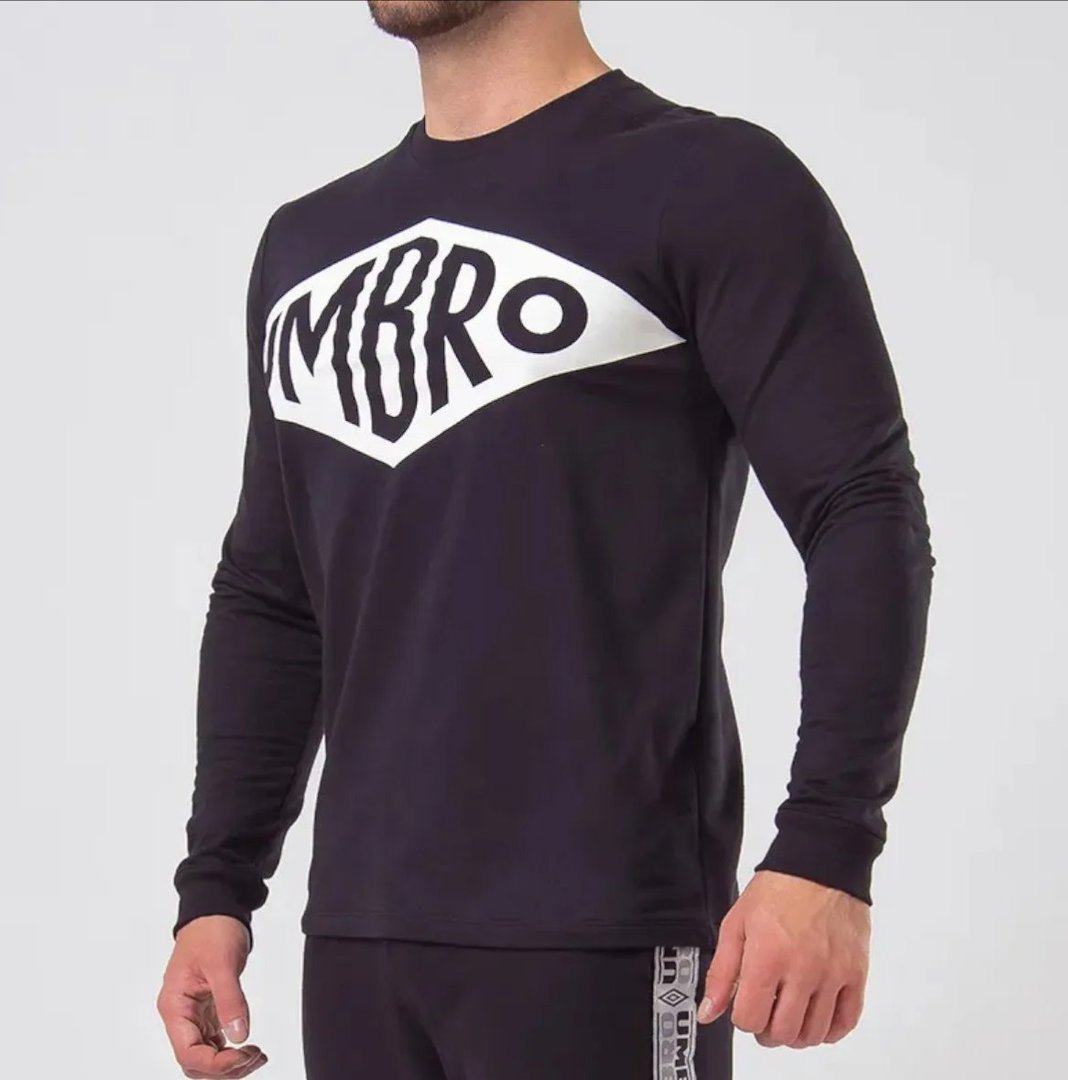 Blusão Umbro Heritage Frio Masculino Preto - Tam. P ao 2GG