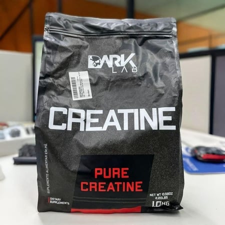 Creatina Monohidratada Pura 1kg Dark Lab Unidade Sem Sabor