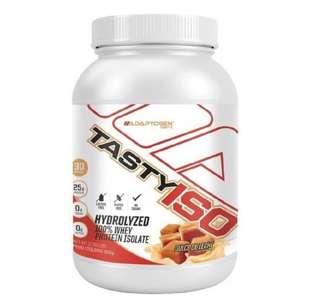 Suplemento Em Pó Tasty Iso Adaptogen Science Whey Protein Isolado Hidrolisado Pote 900g Sa...