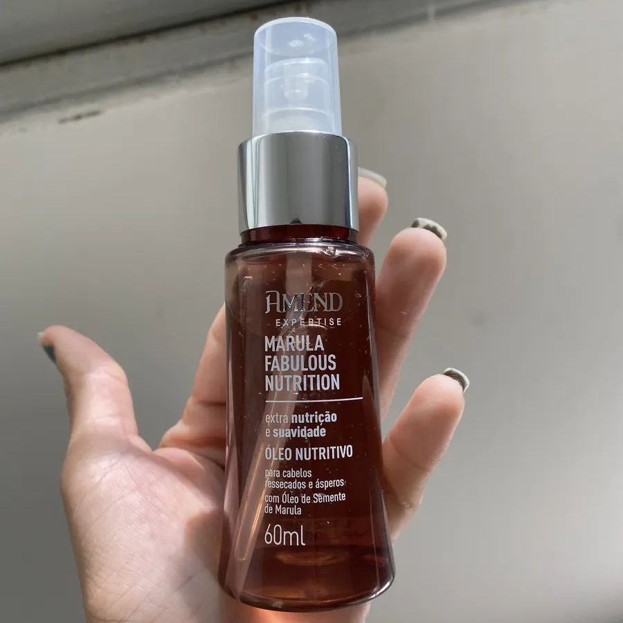 Óleo Amend Nutritivo Marula Fabulous Nutrition 60ml