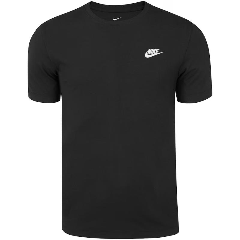 Camiseta Básica Nike Club Logo Pequeno Masculina