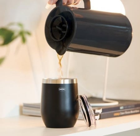 Mor - Copo Térmico Preto 360Ml