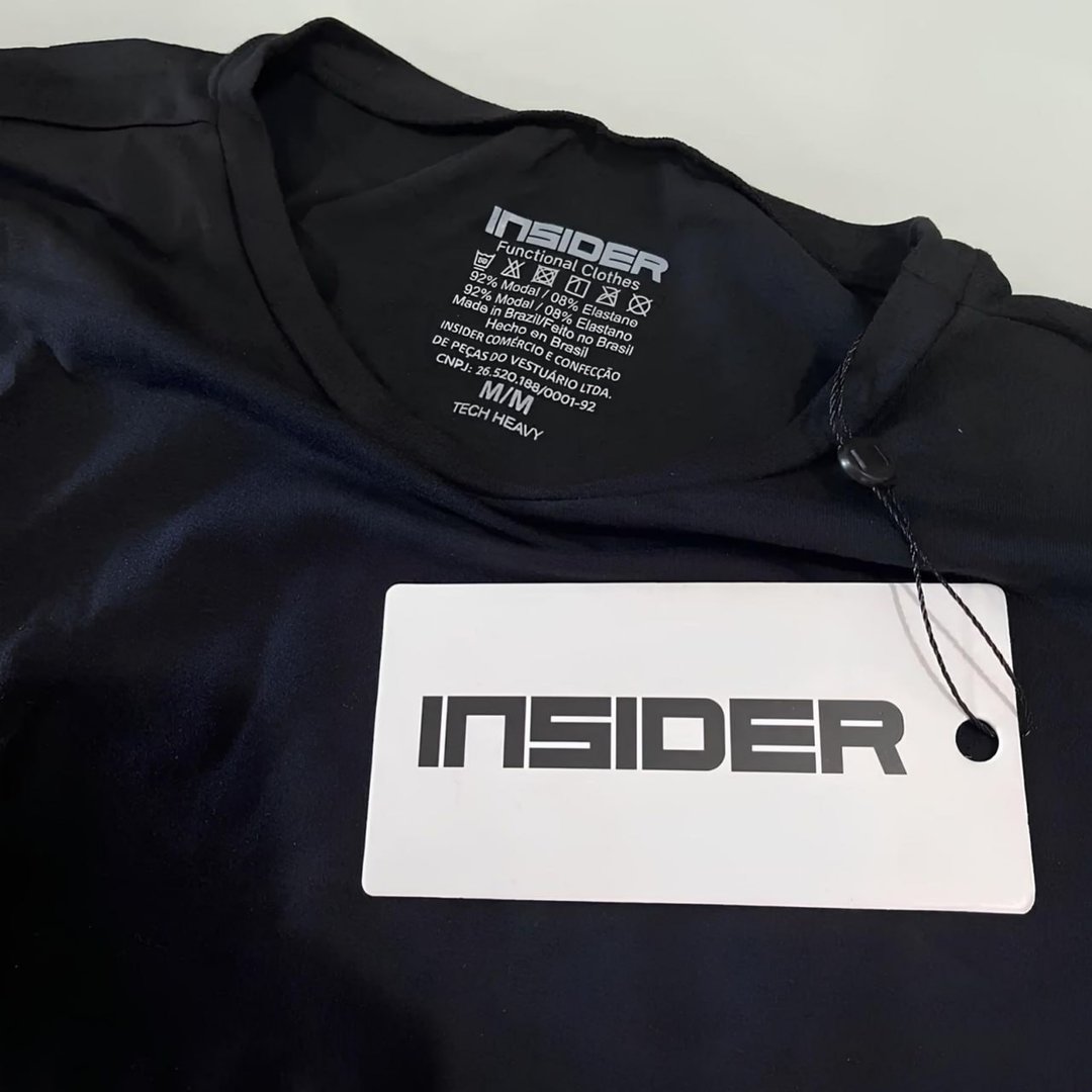 Tech T-shirt Insider Heavy Slim Masculino