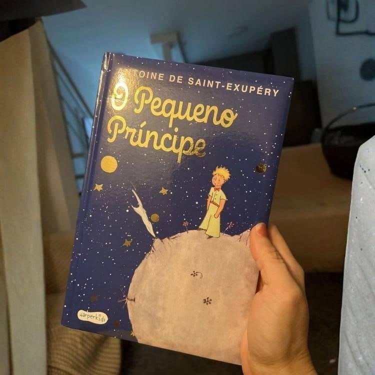 O Pequeno Príncipe – Edição de luxo com capa dura almofadada e aquarelas originais do autor
