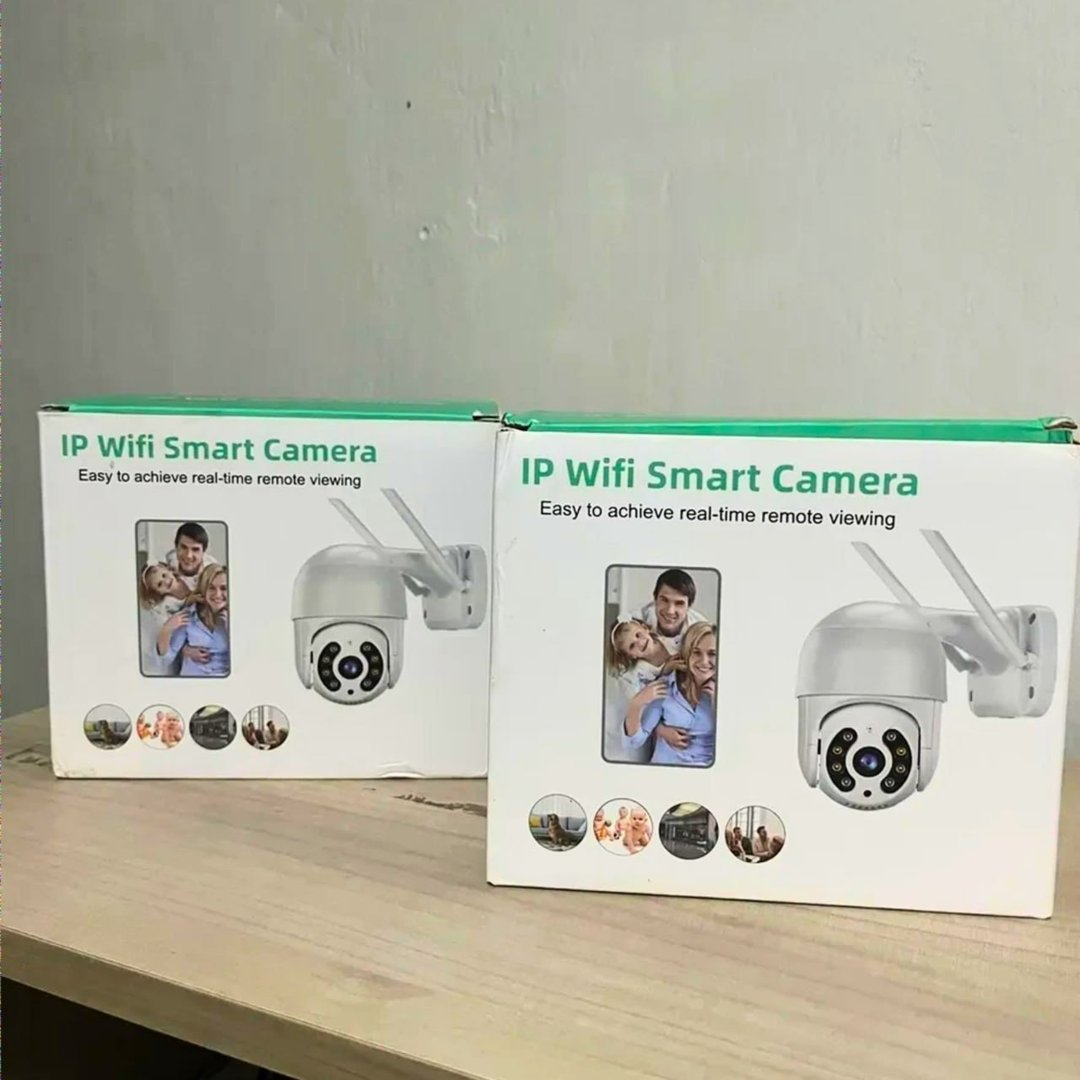 Kit 2 Câmera Segurança Ip Interna Externa Wifi Icsee Infravermelho Prova Dágua - Hw Branco