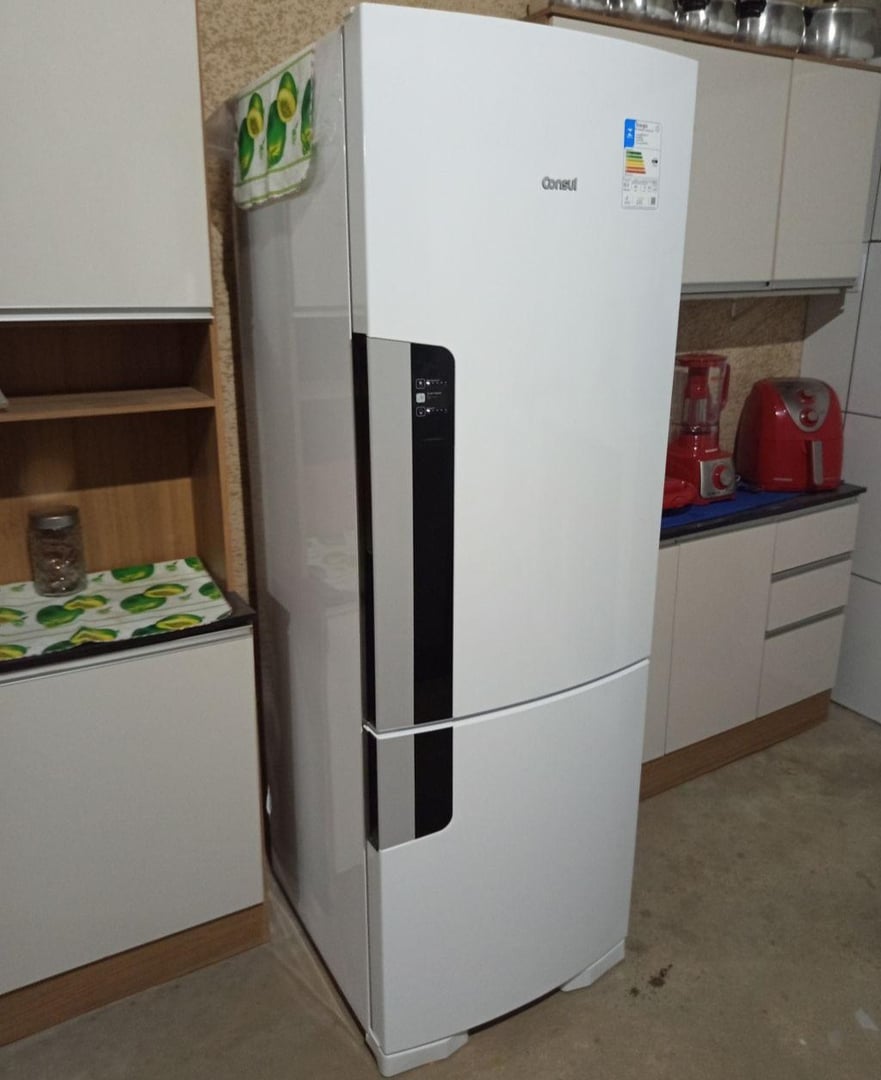 Geladeira Consul Frost Free Duplex 399 litros Inverse Inverter Branca - 220v