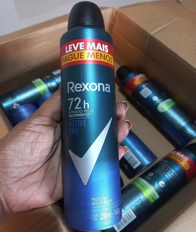 Desodorante Rexona Antitranspirante Aerossol Active Dry Men - 250ml