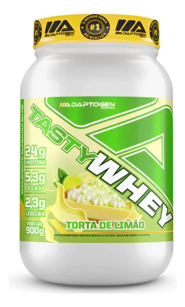 Whey Protein Adaptogen Tasty de Torta de Limão 900g