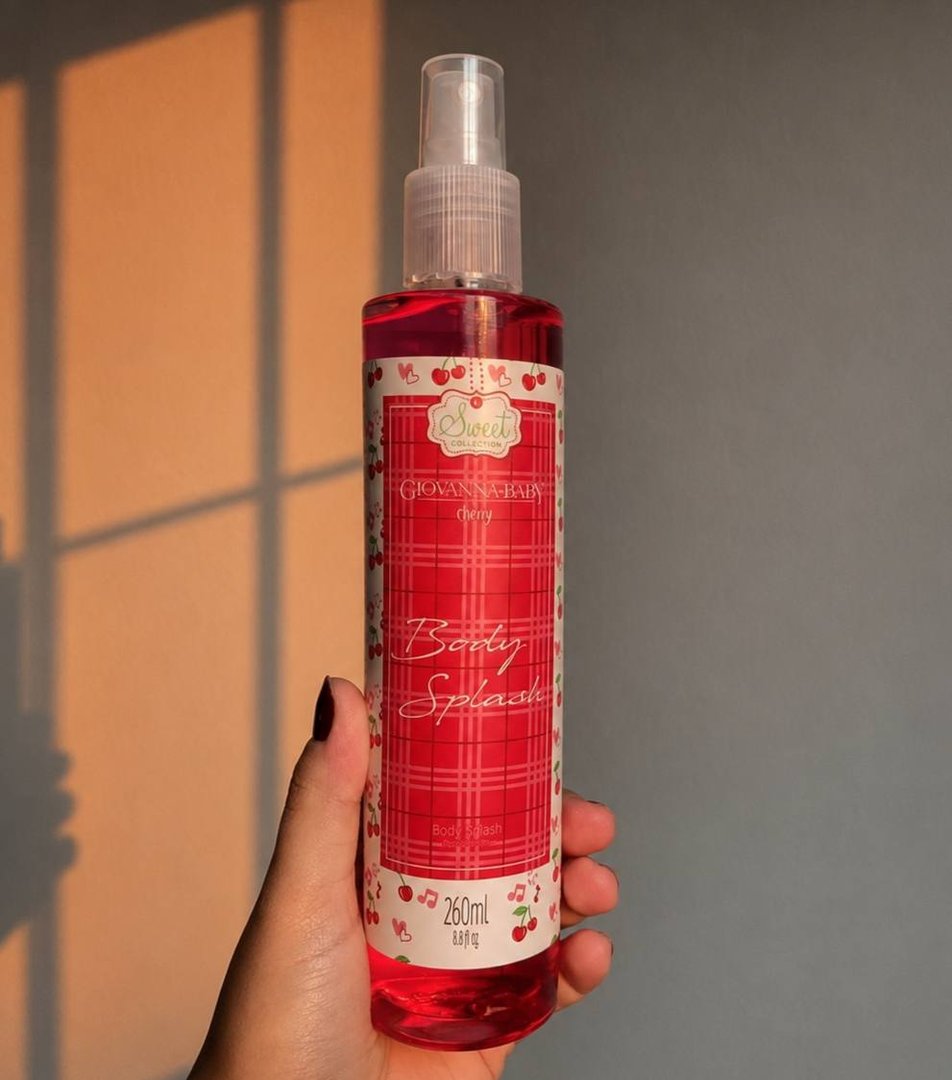 Giovanna Baby - Desodorante Corporal Giovanna Baby 260Ml Body Splash Cherry