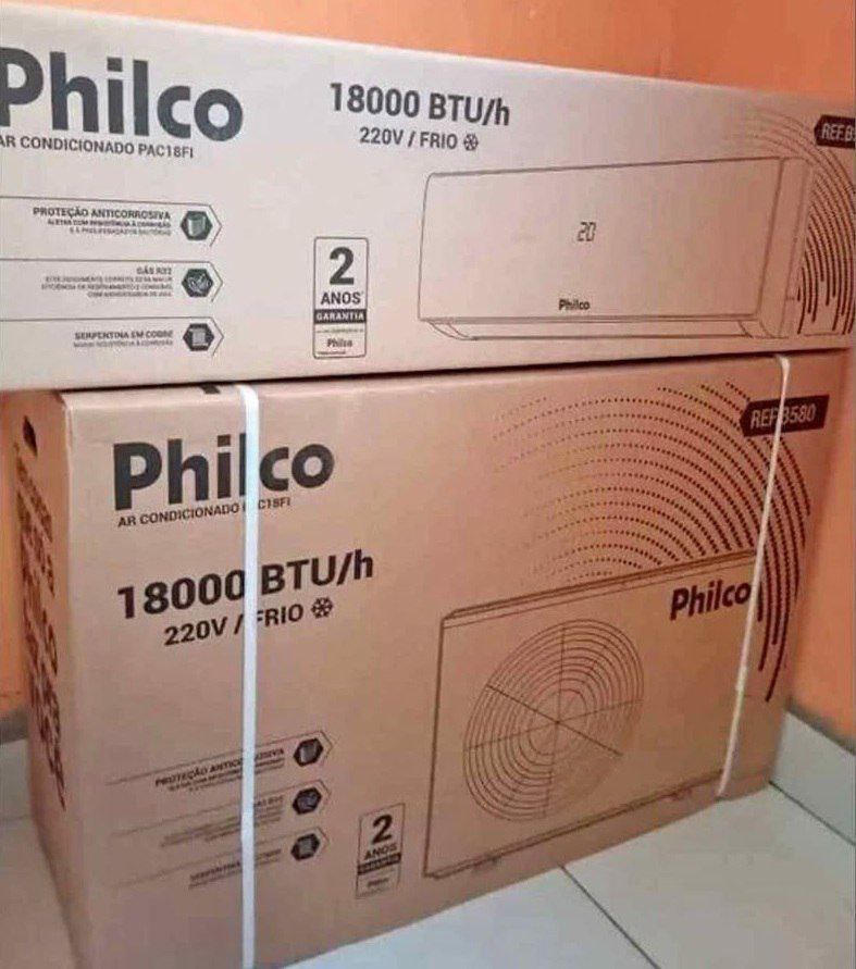Ar Condicionado Split Hi Wall Philco 18000 Btus/h Quente e Frio - 220v