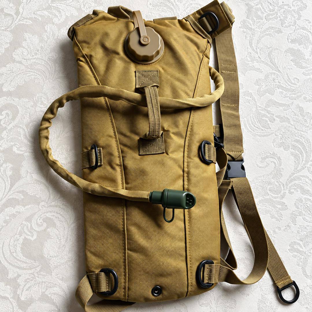 Mochila Hidratação Tática Com Refil D'água 3 Litros
