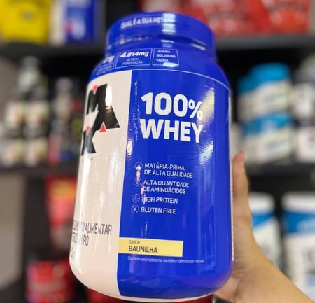 Max Titanium 100% Whey - 900G Baunilha -