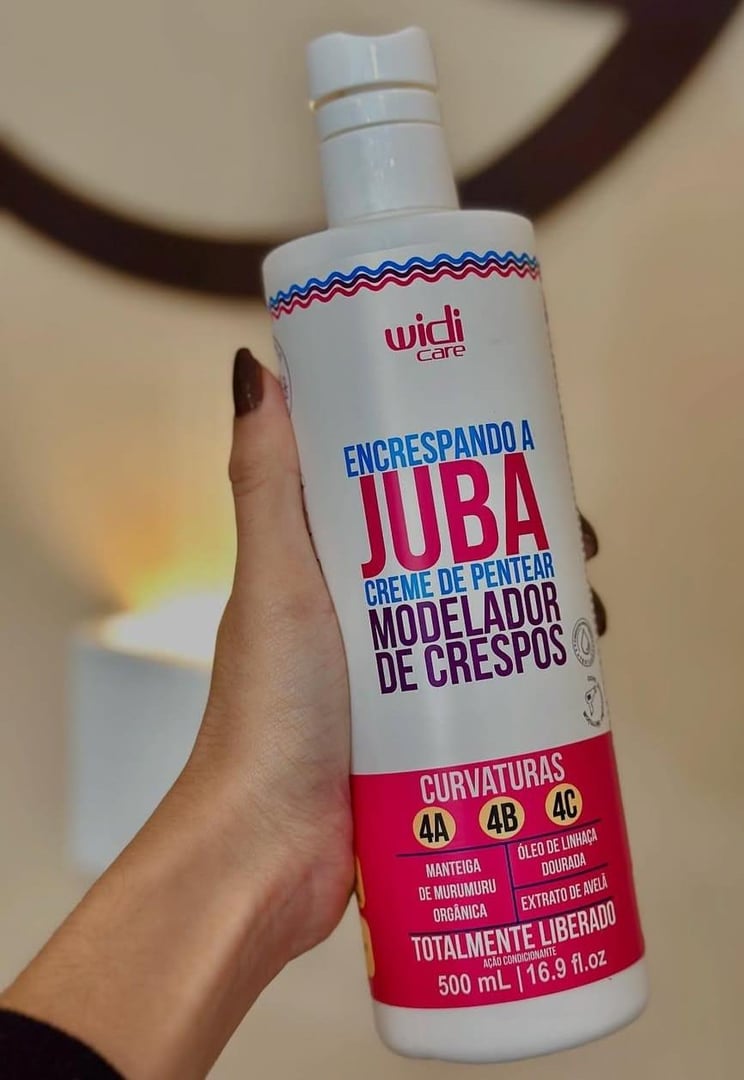 Widi Care Creme de Pentear Encaracolando a Juba 500ml