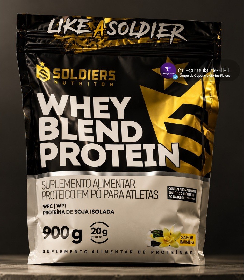 Whey Blend Protein 900g Soldiers Nutrition
