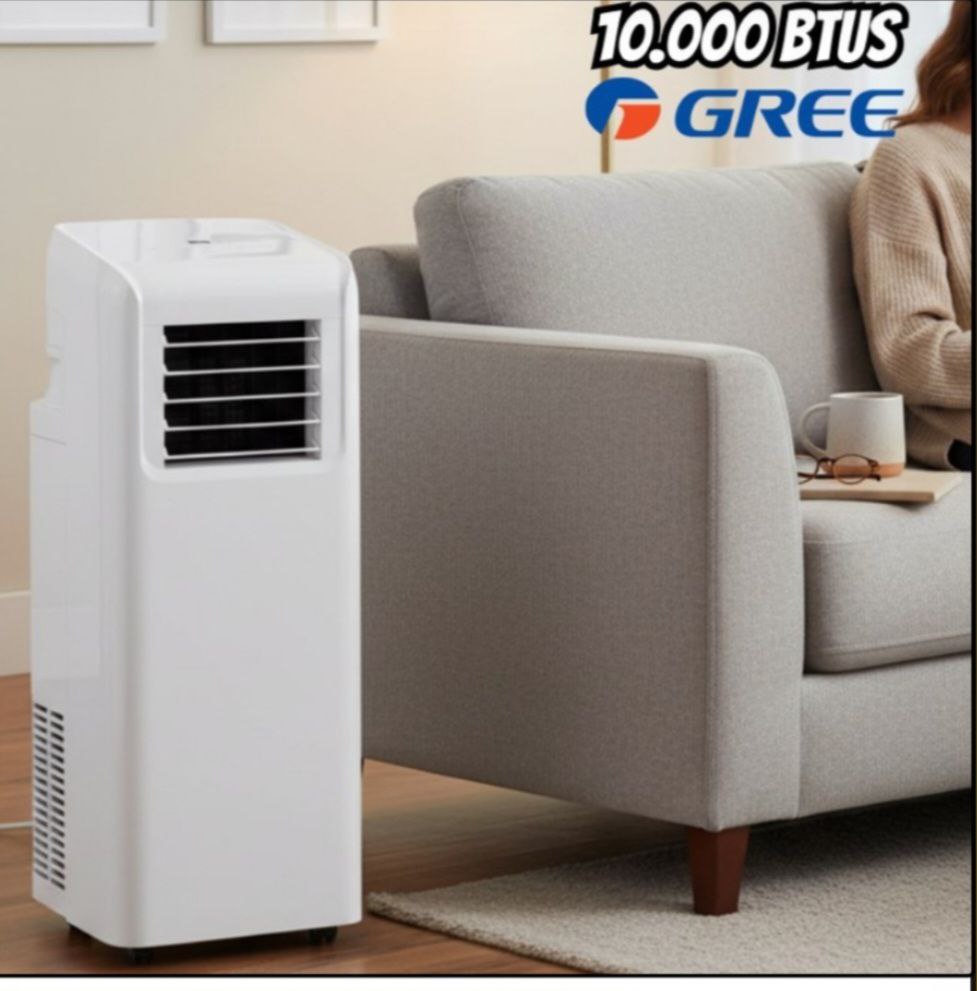 Ar Condicionado Portátil Gree 10000 BTU/h Frio GPC10AP-A6NNA1A – 127 Volts