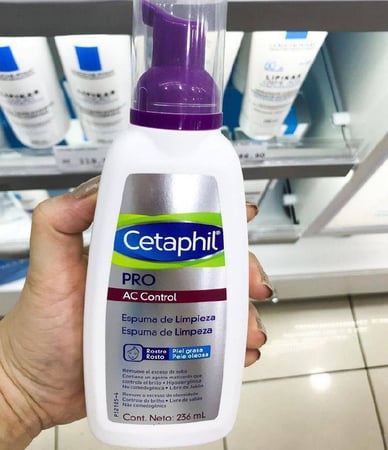 Cetaphil Pro AC Dermacontrol Espuma De Limpeza Facial Pele Oleosa 236ml