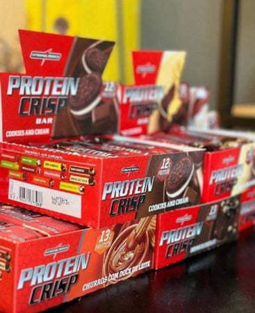 Protein Crisp Bar Trufa De Avelã 12 Und Integralmédica