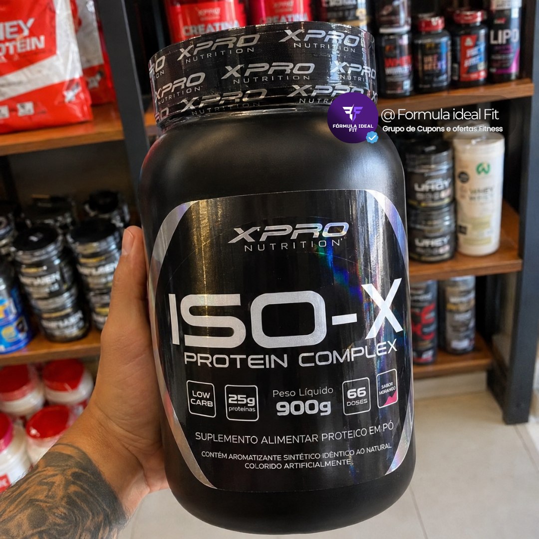 Whey Protein Isolado XPro Nutrition Iso-X 900g