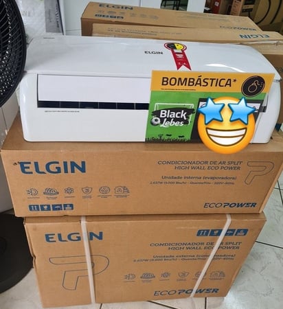 Ar Condicionado Elgin Eco Inverter Ii Split Quente/Frio 9.000 Btus - 220v