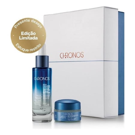 Presente Natura Chronos Biohidratação E Acqua