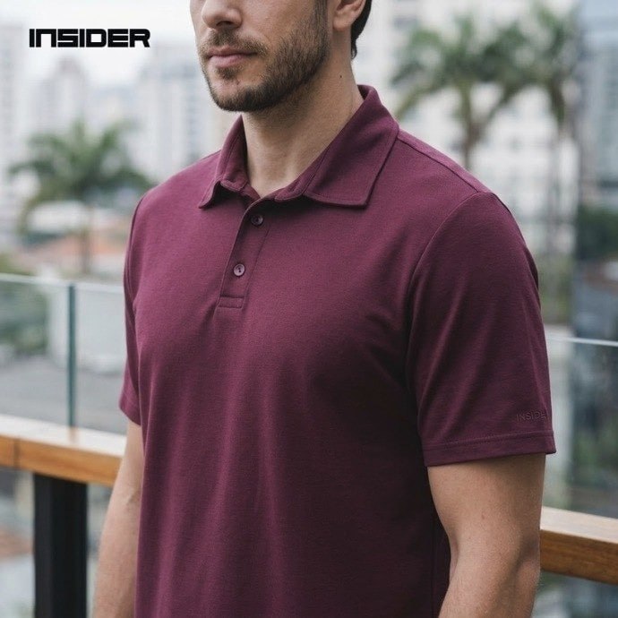 Camiseta Polo Core Masculino Insider