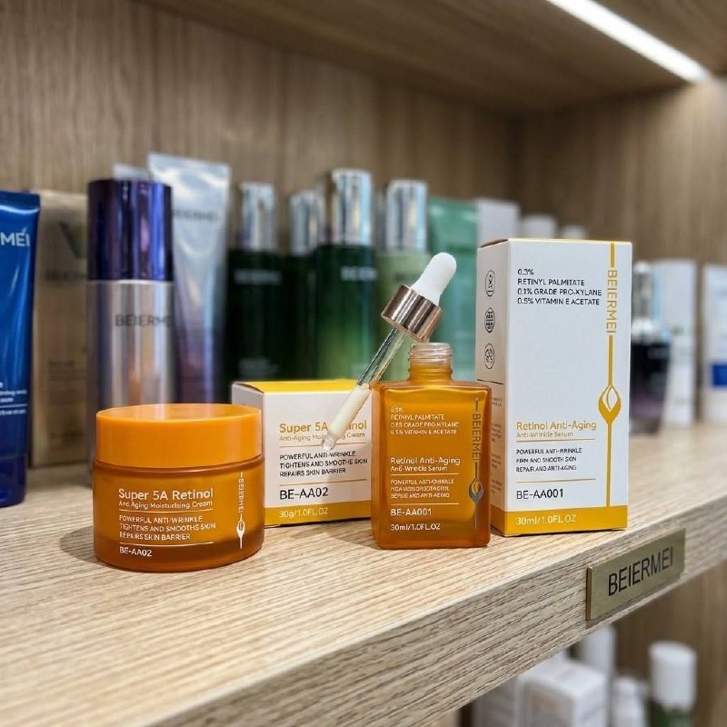 Kit Beiermei Pele Madura - Retinol Sérum + Creme 30ml Cada