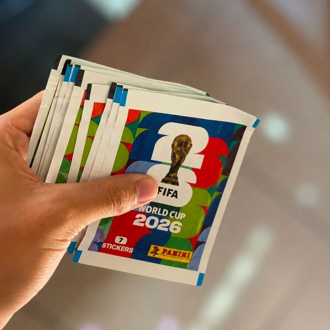 Kit 12 envelopes de figurinhas Fifa World Cup 2026™ Panini