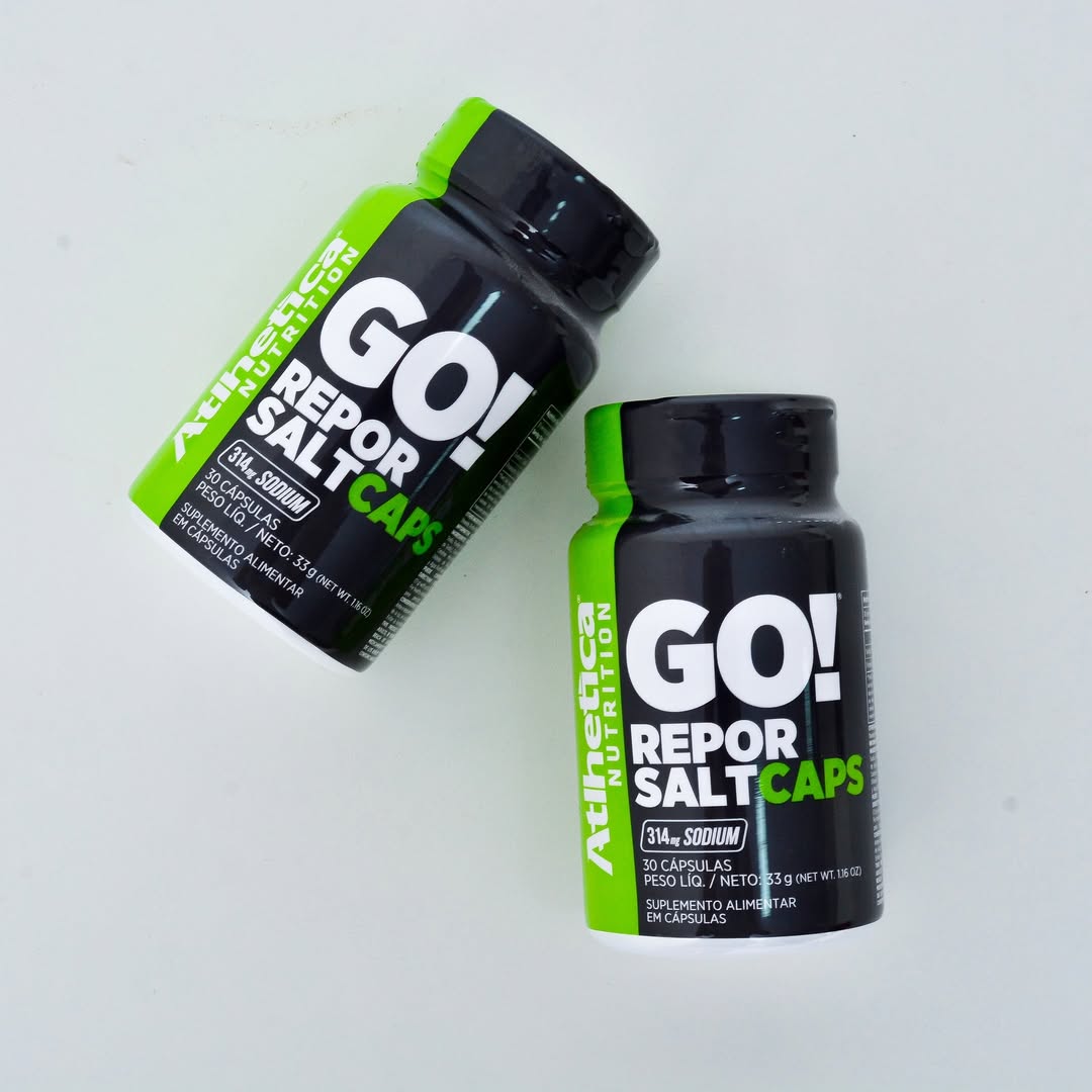 Go! Repor Salt Caps 30 Cápsulas - Atlhetica Nutrition