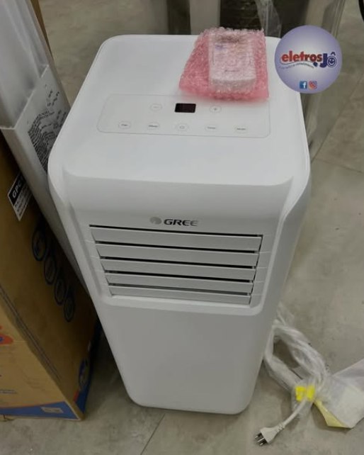 Ar Condicionado Portátil Gree 10000 BTU/h Frio GPC10AP-A6NNA1A – 127 Volts