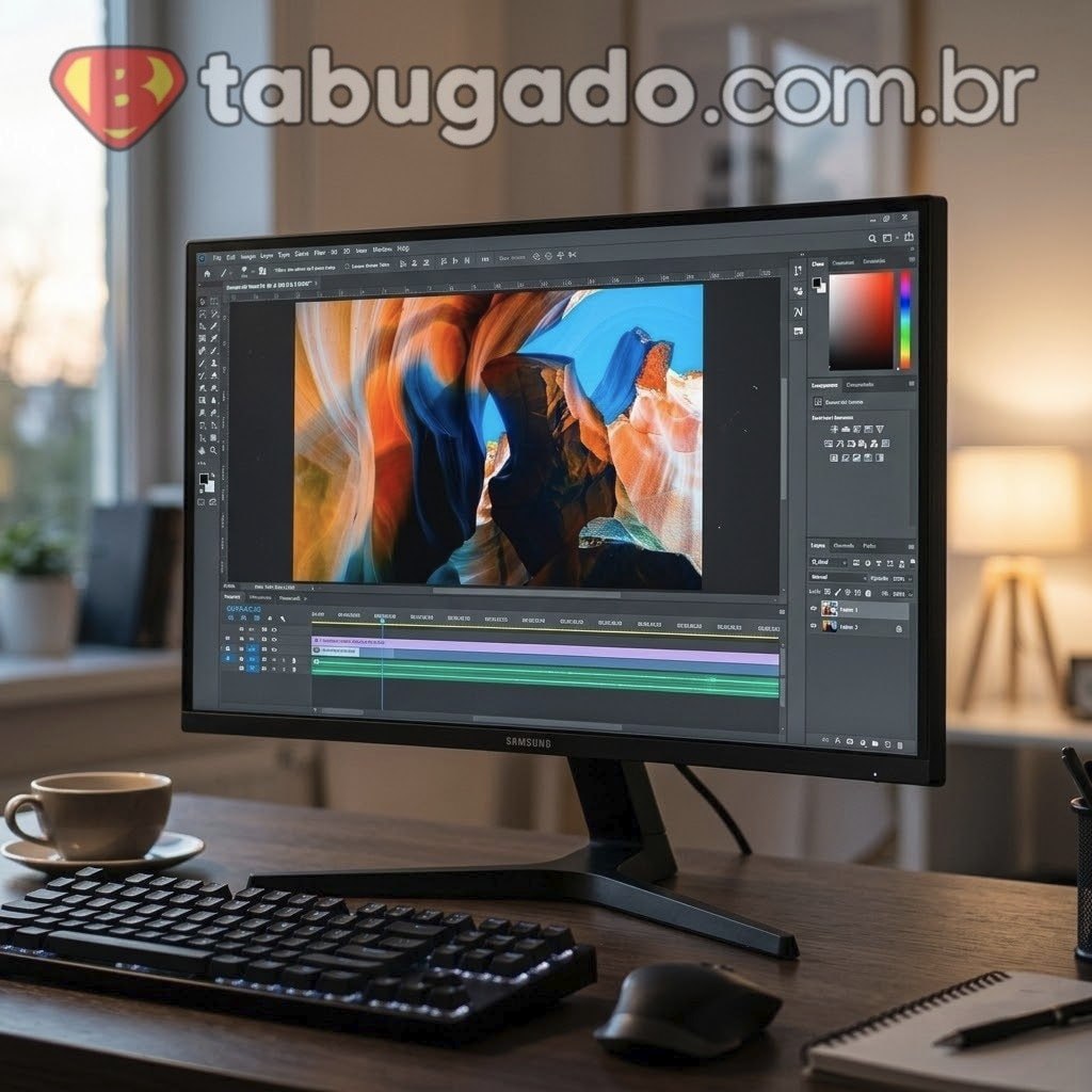 Monitor UHD Samsung 32", 4K, HDMI, Display Port, Freesync, Preto, Série UJ59