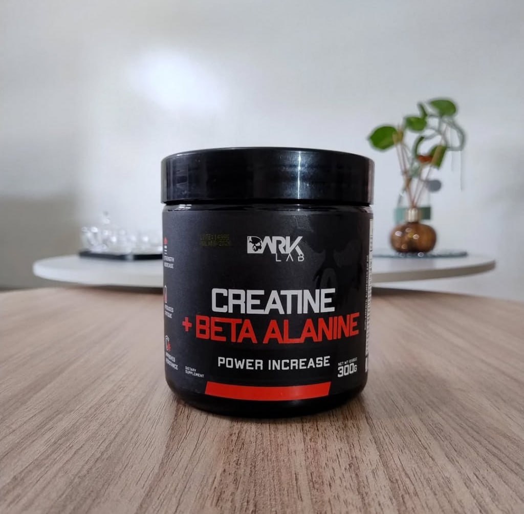 Creatina Pura + Beta Alanina 300g Dark Lab Sem Sabor