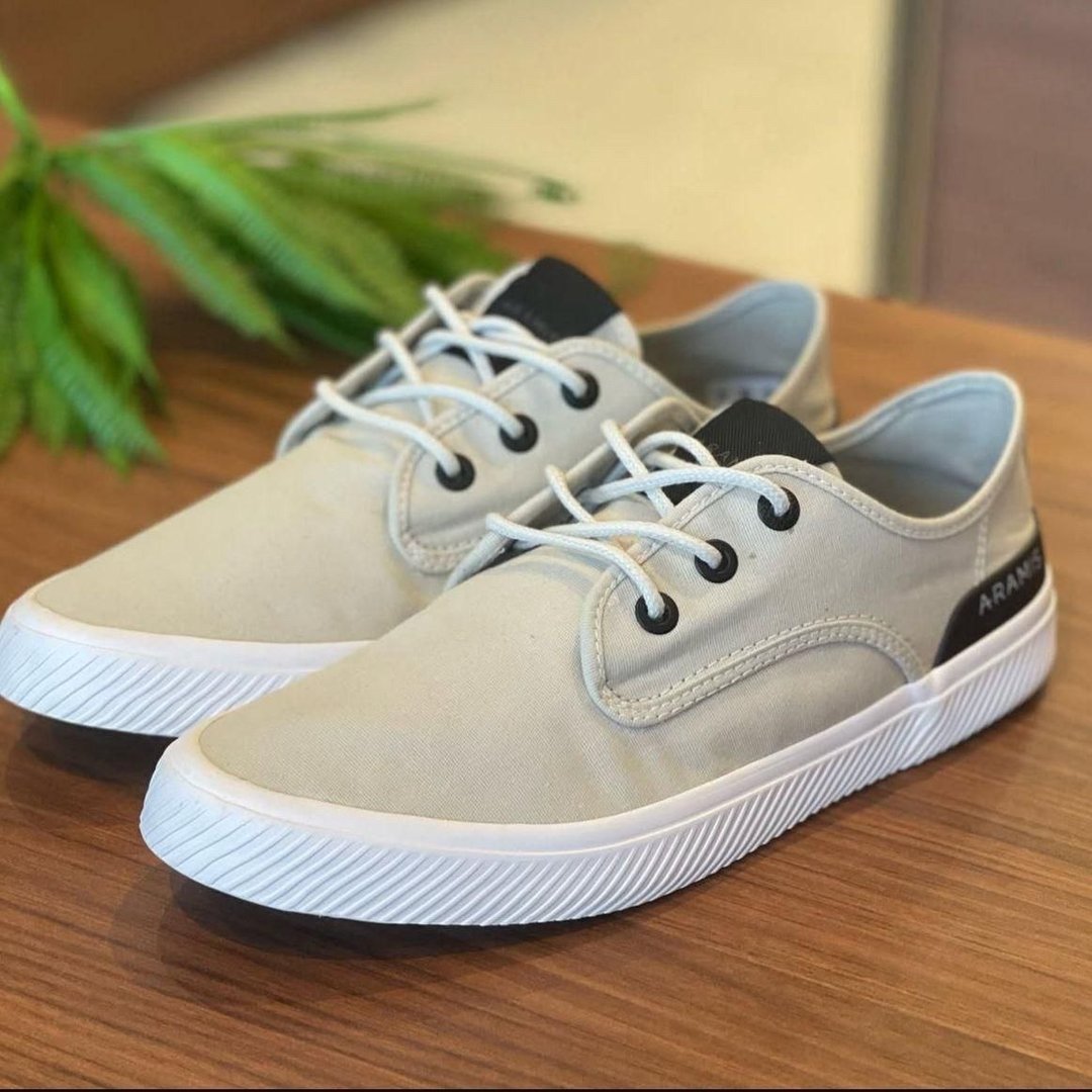 Tênis Aramis Daily Dock Canvas Areia