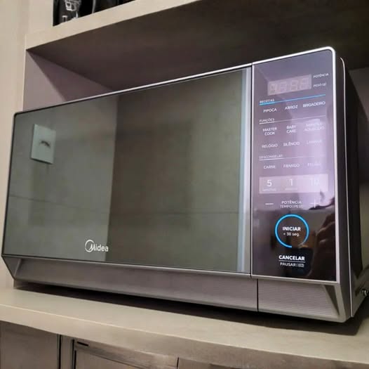 🤓Micro-ondas 20L Preto MasterCook Midea MHP20P2