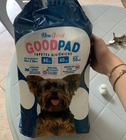 Tapete Higiênico para cães Good Pads 60x60 - 50 Unidades