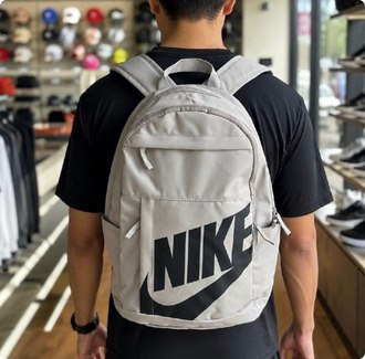 Mochila Nike Elemental Unissex Cinza/preto