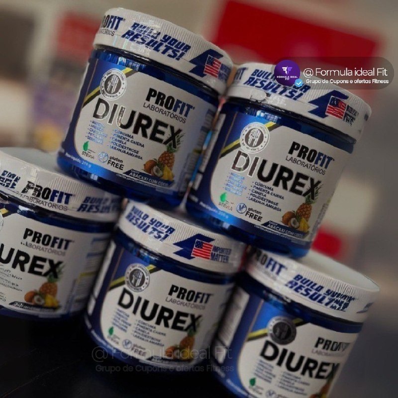 Diurex Chá Diurético Termogênico Detox 200g - Profit