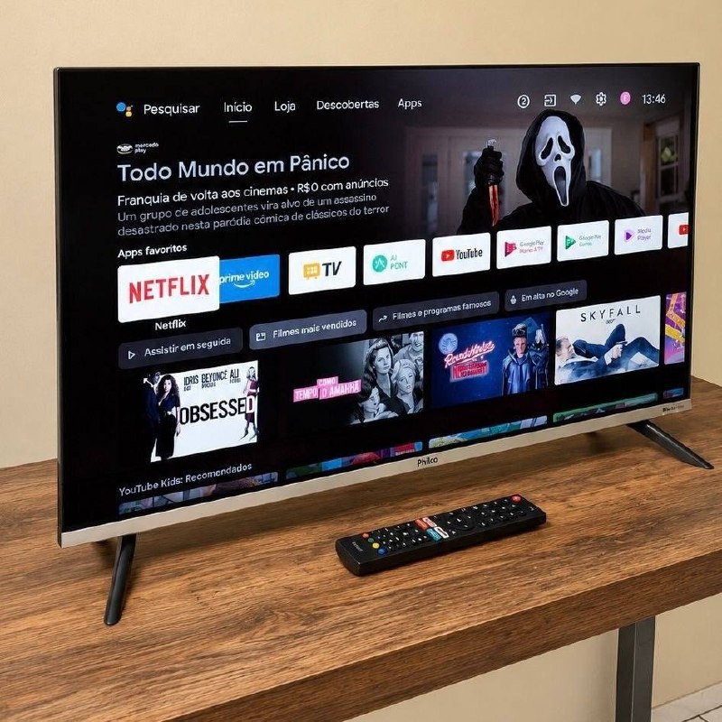 Smart Tv 32 Philco Roku Tv Dolby Áudio Hdr10 P32crb