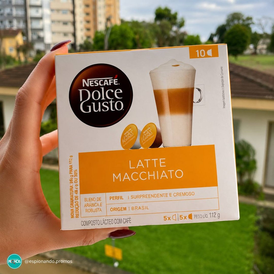 Dolce Gusto Nescafe Latte Macchiato 10 Capsulas 112 5G