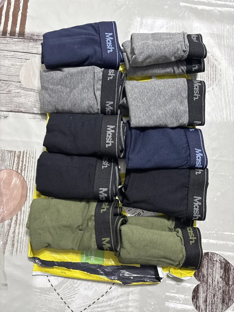 Kit 10 Cuecas Mash Boxer Original Masculino Algodão Atacado