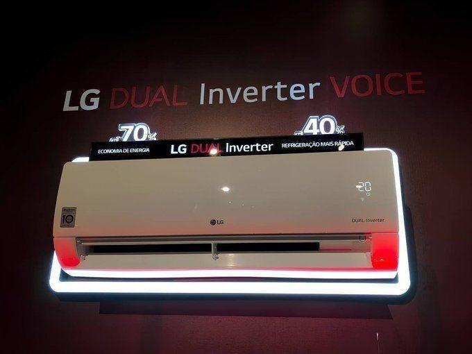 Ar Condicionado Split 12000 Btus Lg Dual Inverter Voice +ia Frio S3nq12ja31l.eb2gam1-220v
